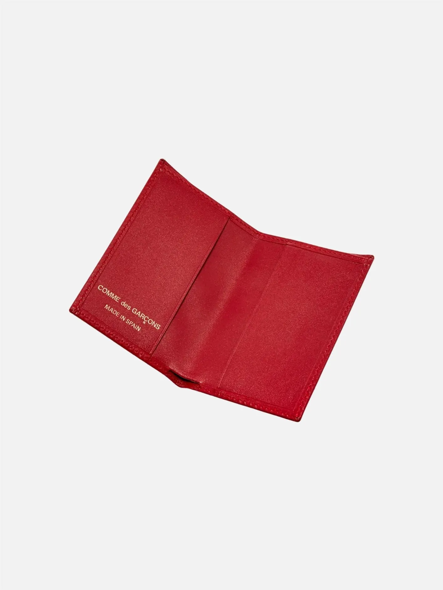 Classic No Zip Wallet - Red