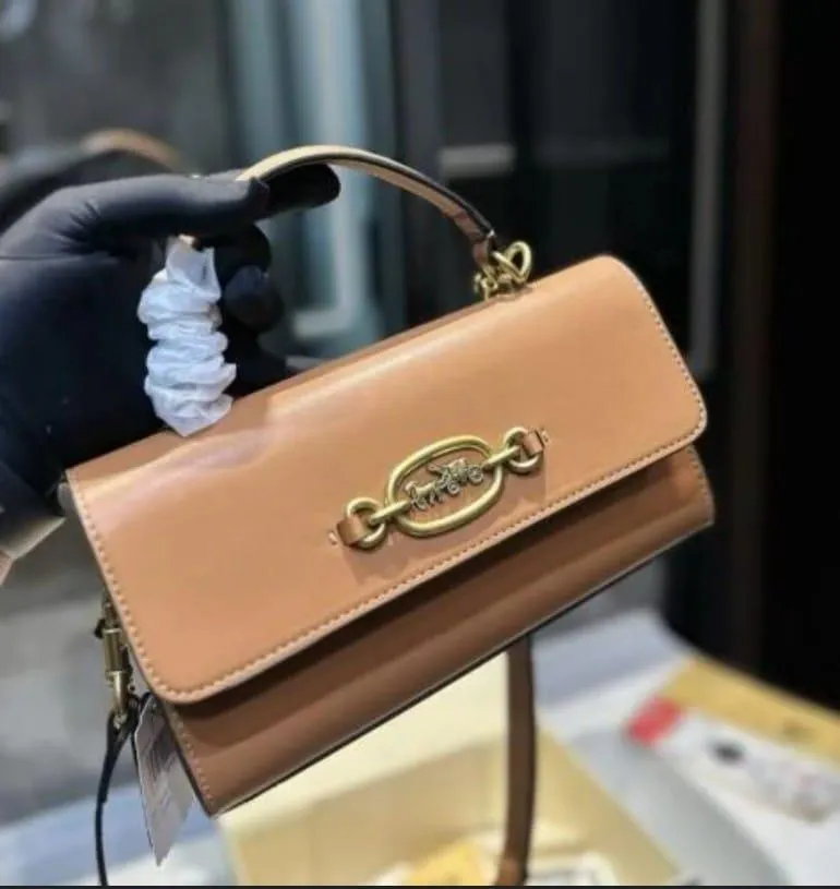 COACH HARLOW TOP HANDLE