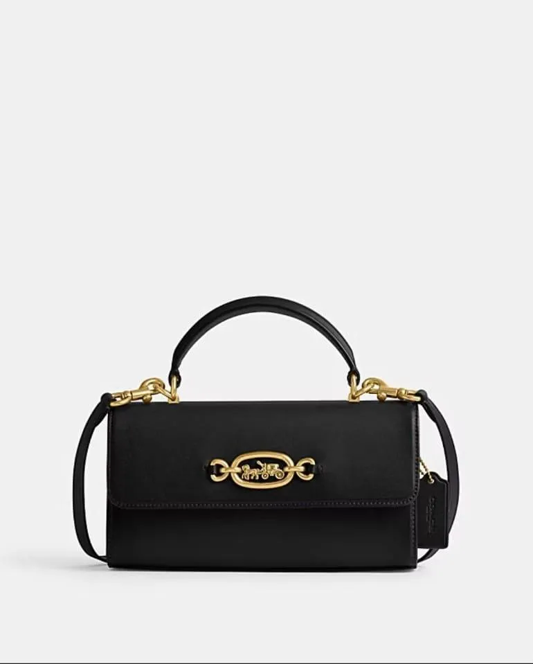 COACH HARLOW TOP HANDLE