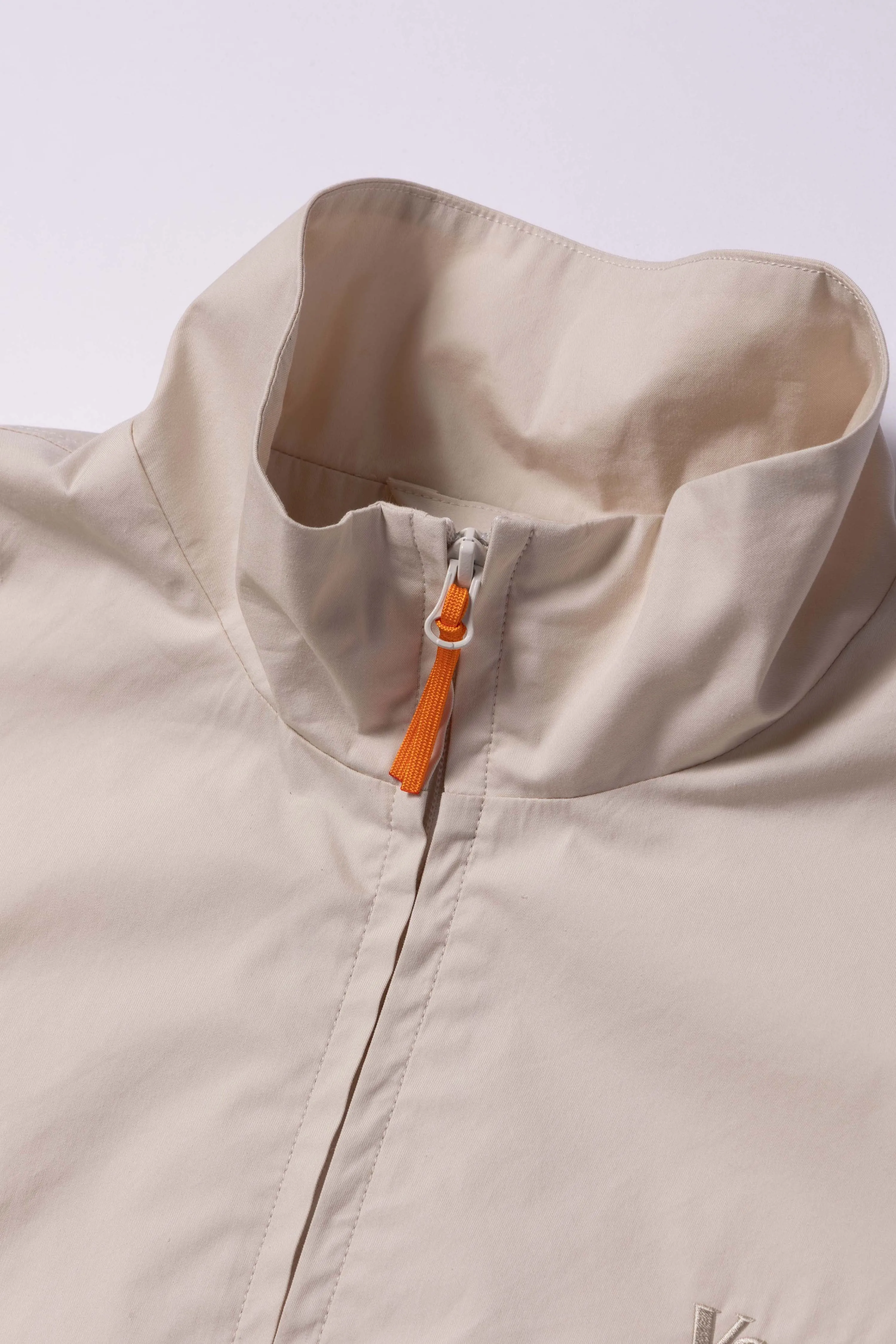 COMMUNITY ZIP UP BLOUSON / NATURAL
