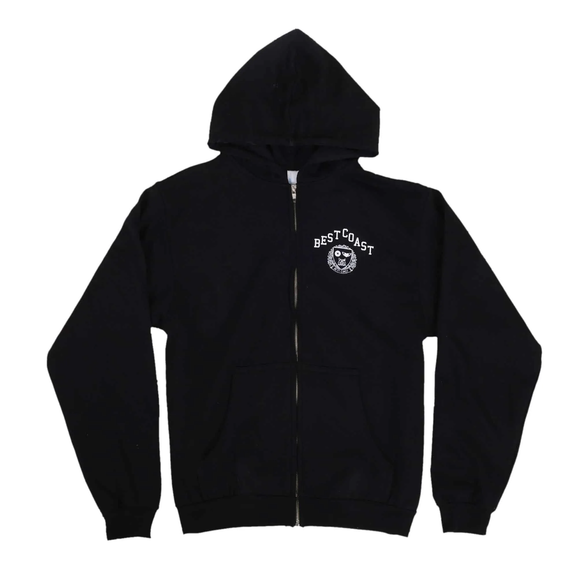 'Crest' Zip-Up Hoodie