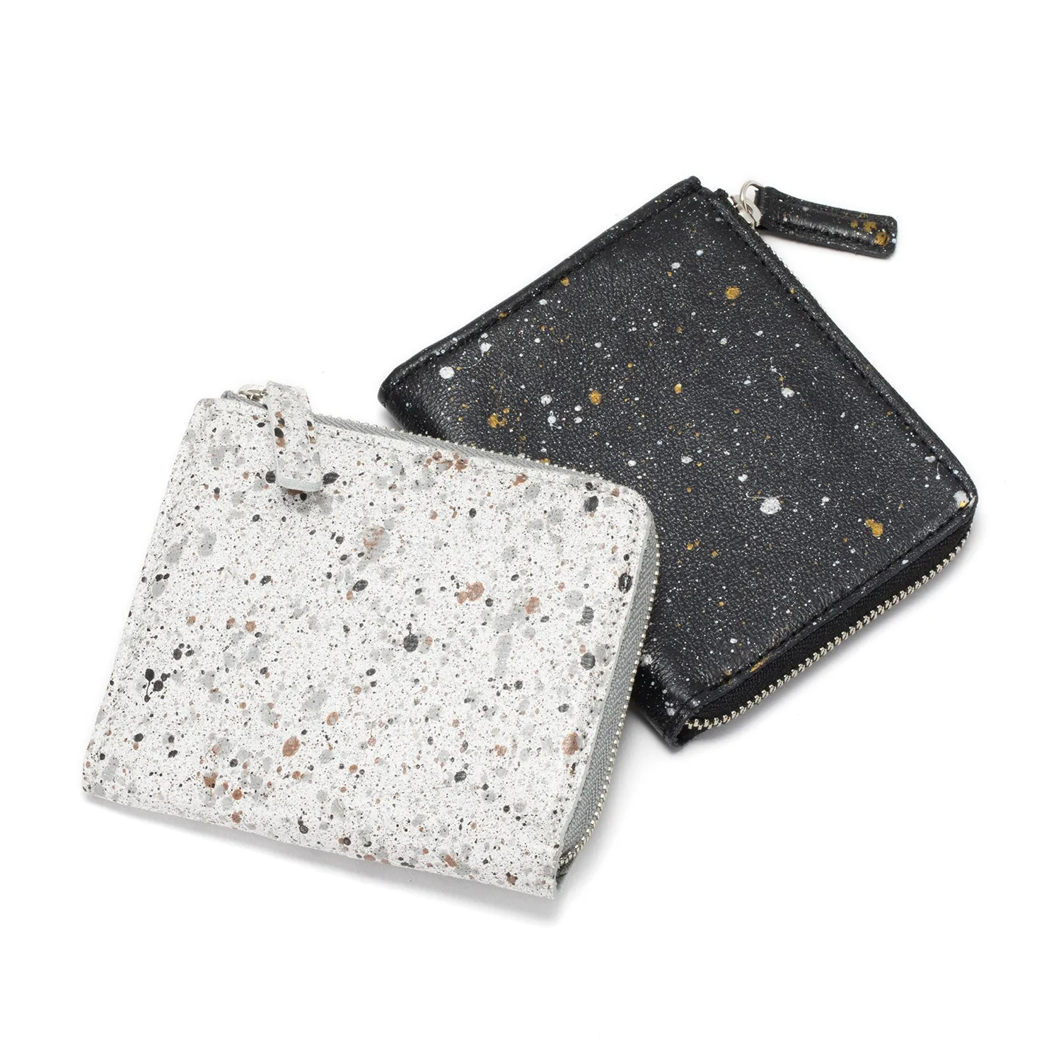 CRONY. | クルニー　【MIKAGE】Half Zip Wallet Small