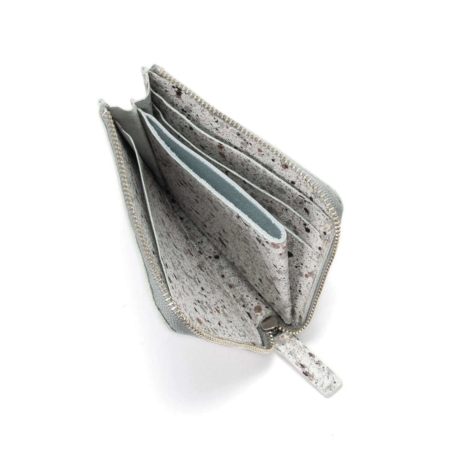 CRONY. | クルニー　【MIKAGE】Half Zip Wallet Small
