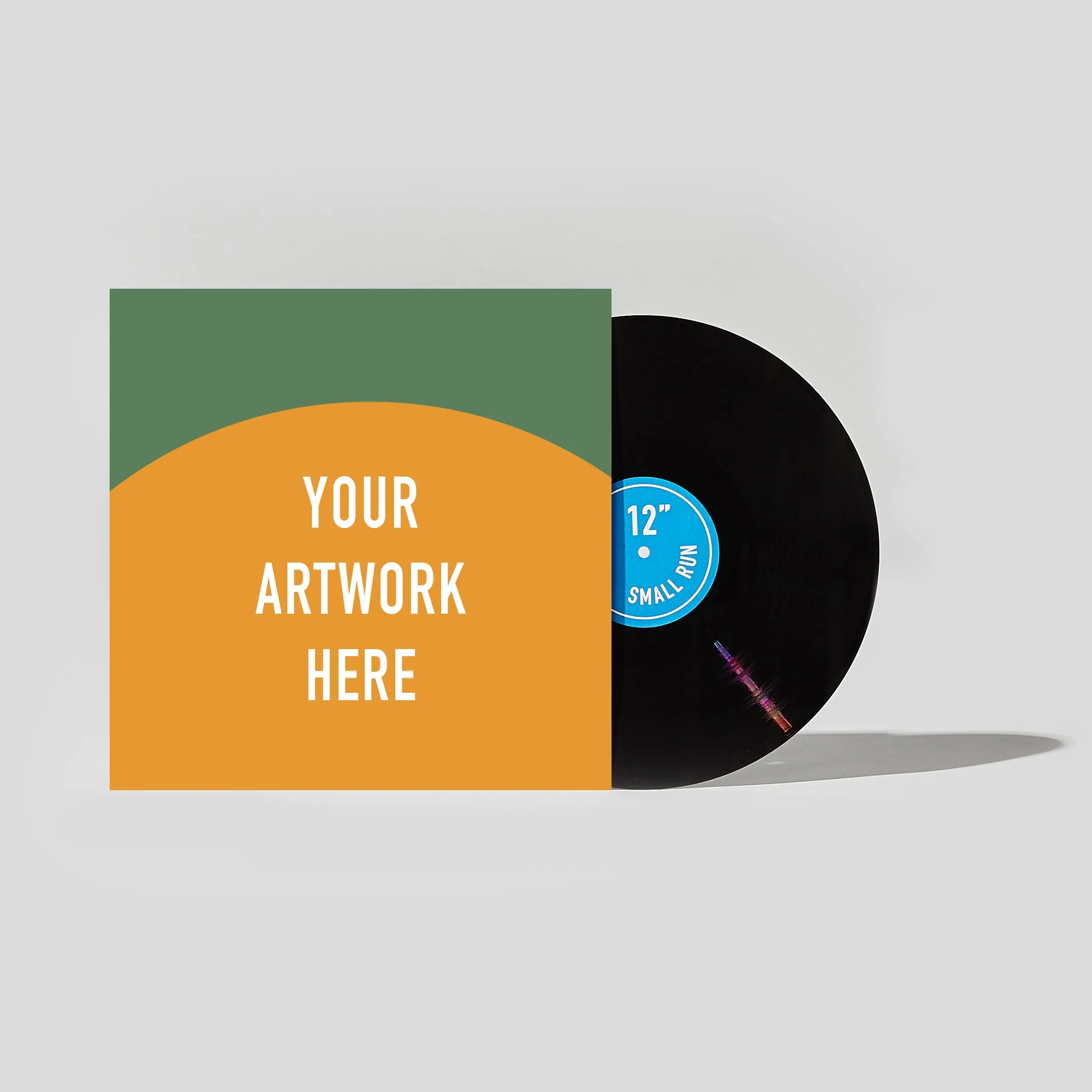 Custom Vinyl Record 12" LP - Black