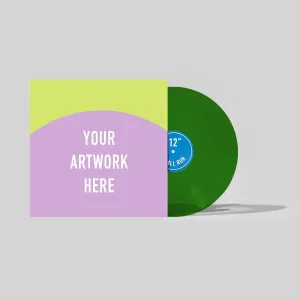Custom Vinyl Record 12" LP - Green