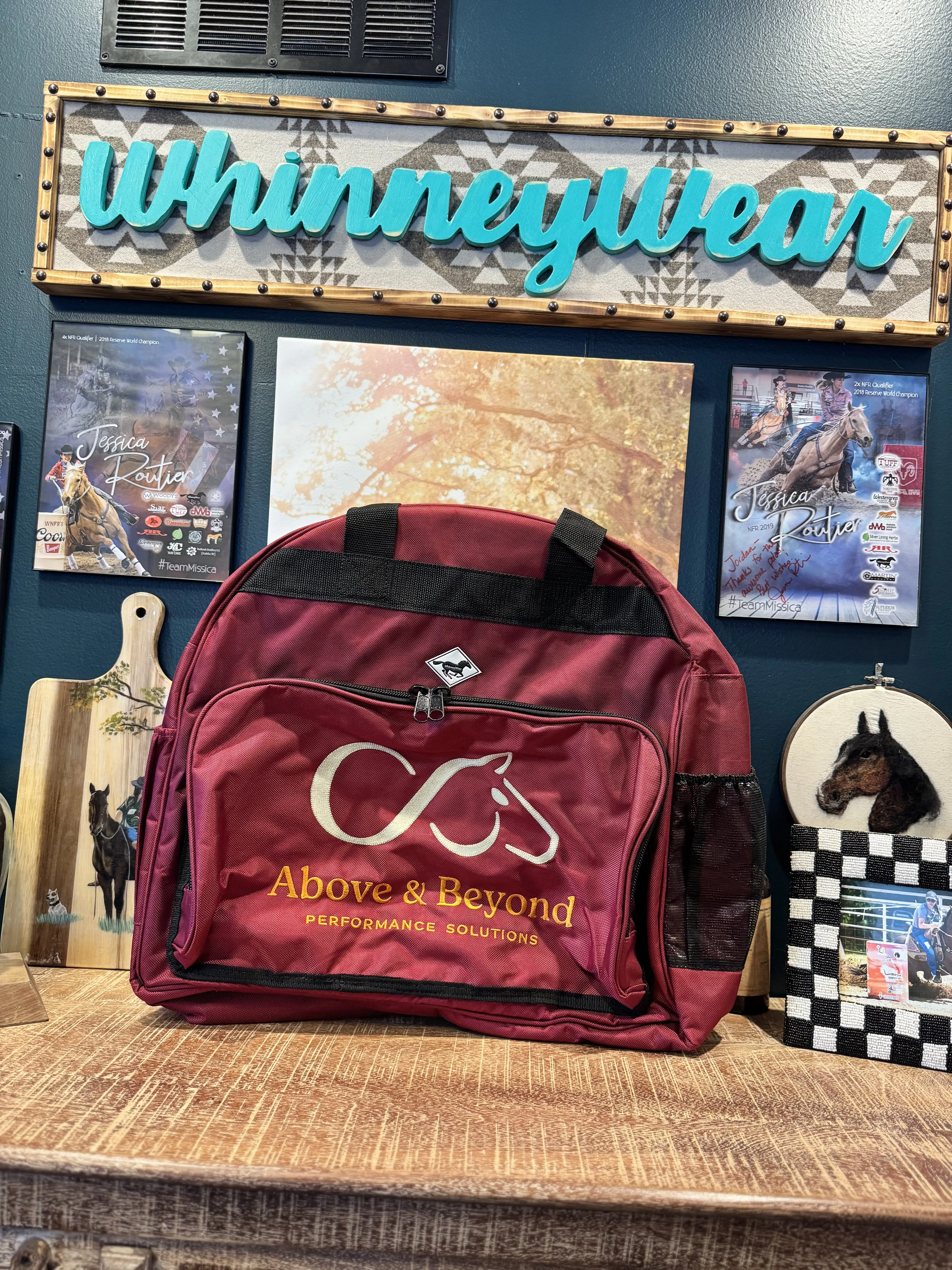 CUSTOM WhinneyOrganizer Bag: Round Style