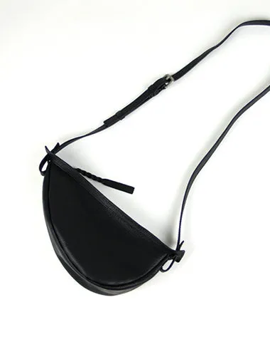 Cute Blue Leather Womens Sling Bag Shoulder Bag Crossbody Saddle Bag for Women