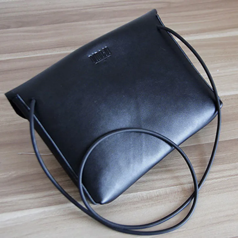 Cute LEATHER WOMEN File SHOULDER BAG Envelope Crossbody Purse FOR WOMEN