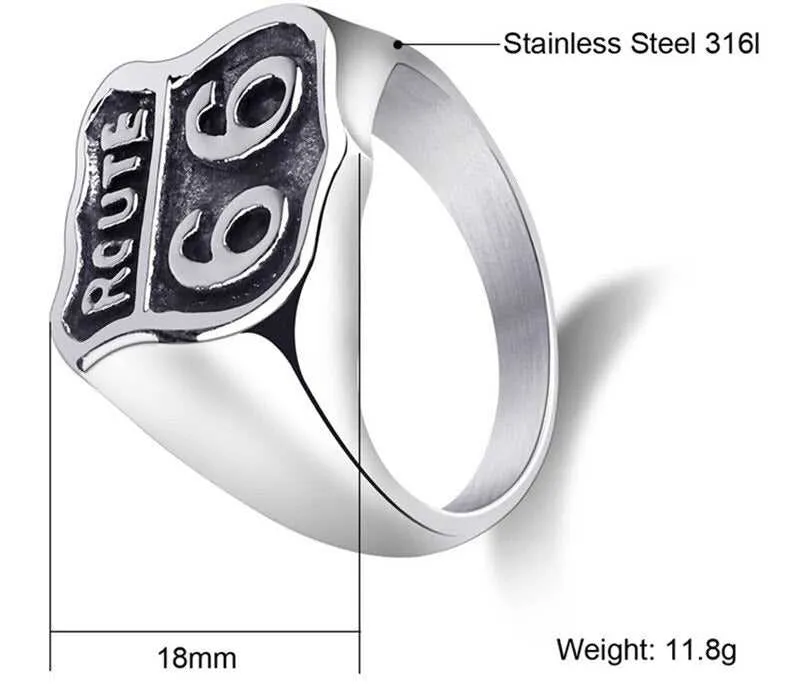 Cycolinks Route 66 Ring  BOGOF