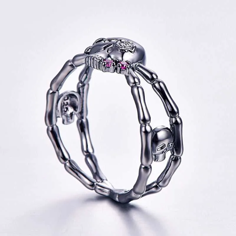 Cycolinks Skull Cross Ring