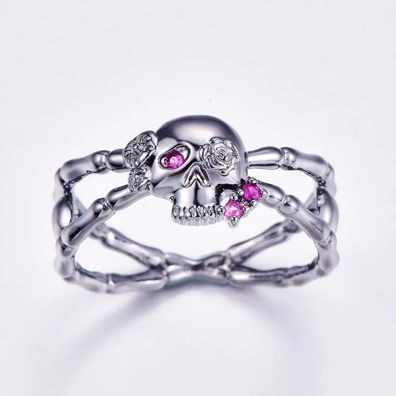 Cycolinks Skull Cross Ring