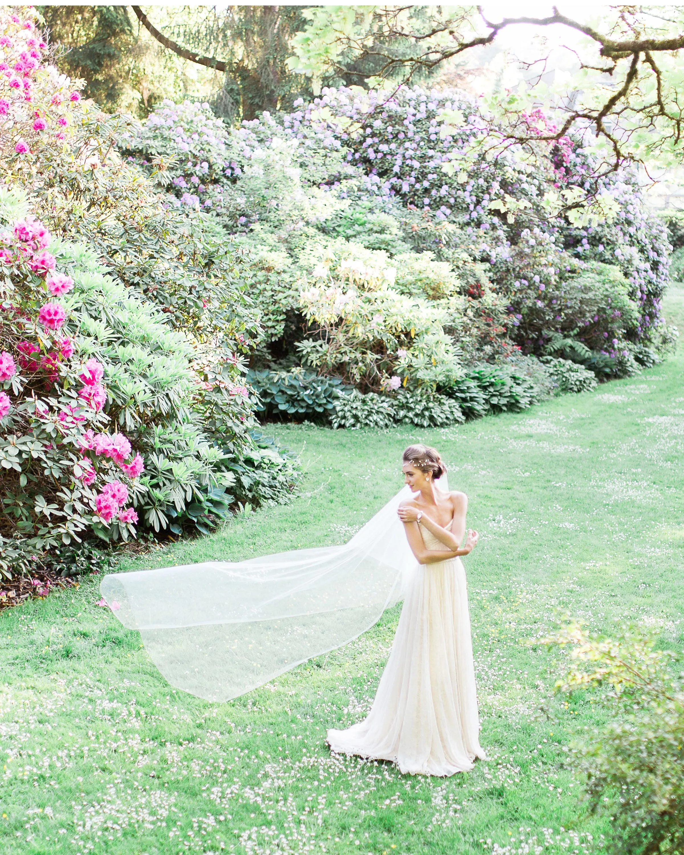 Delphine Circular Chapel Veil