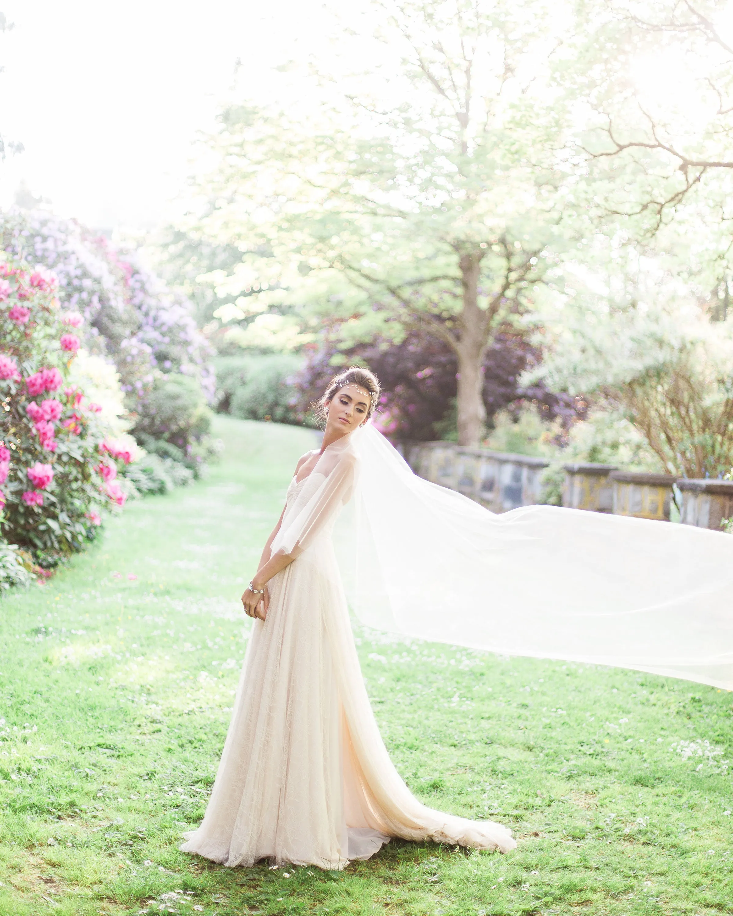 Delphine Circular Chapel Veil