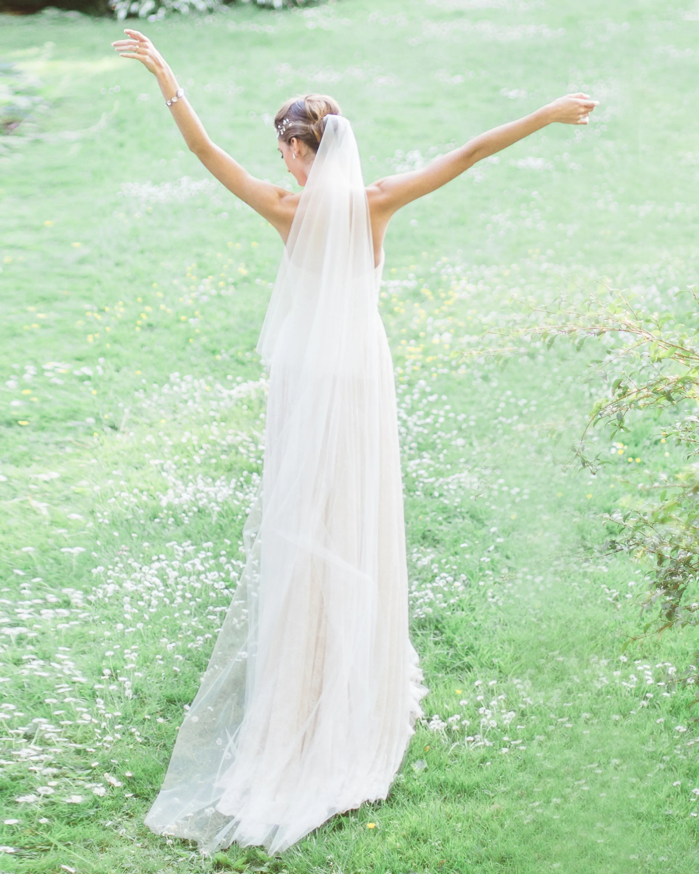 Delphine Circular Chapel Veil
