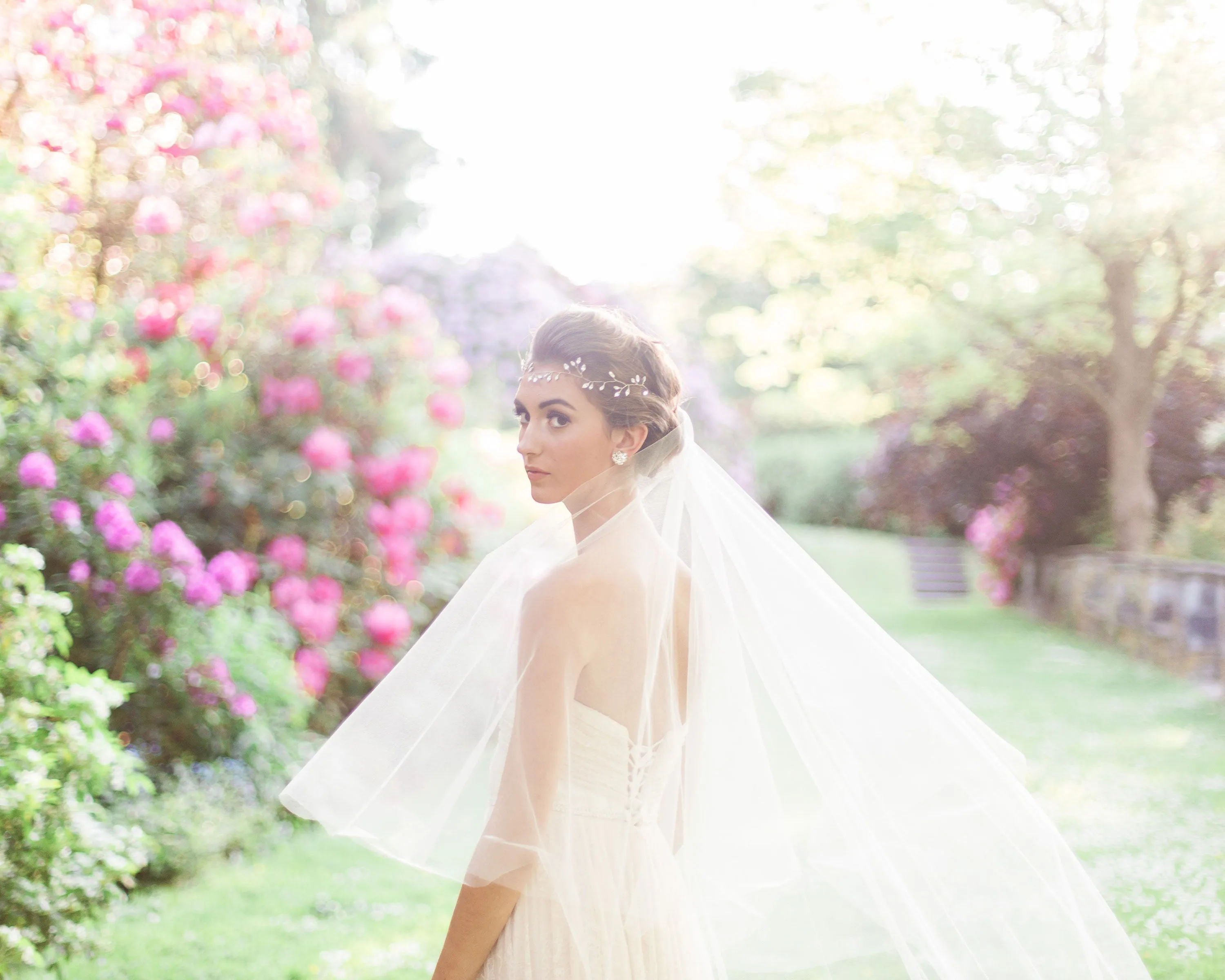 Delphine Circular Chapel Veil