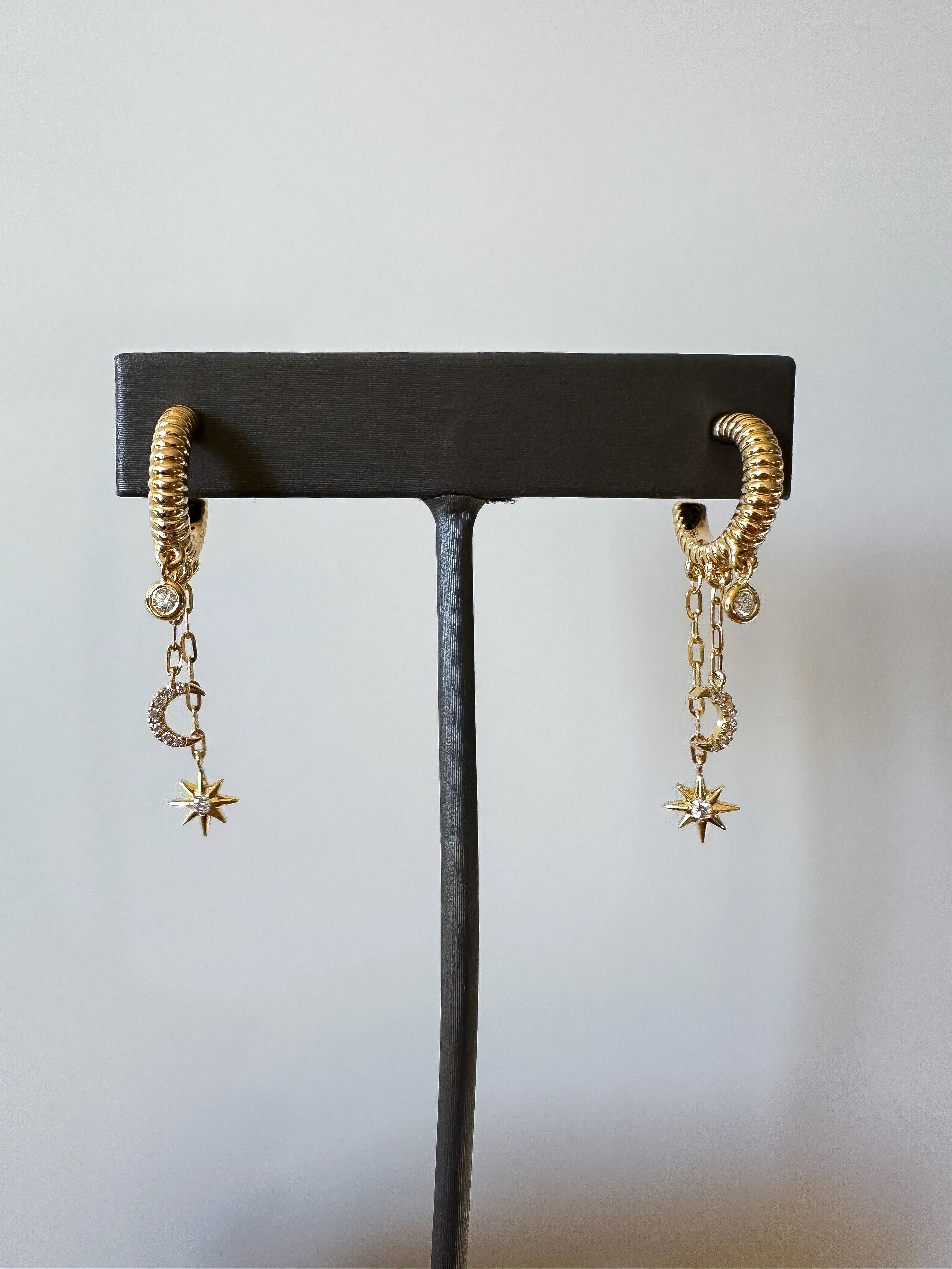 Diamond Galaxy Earrings
