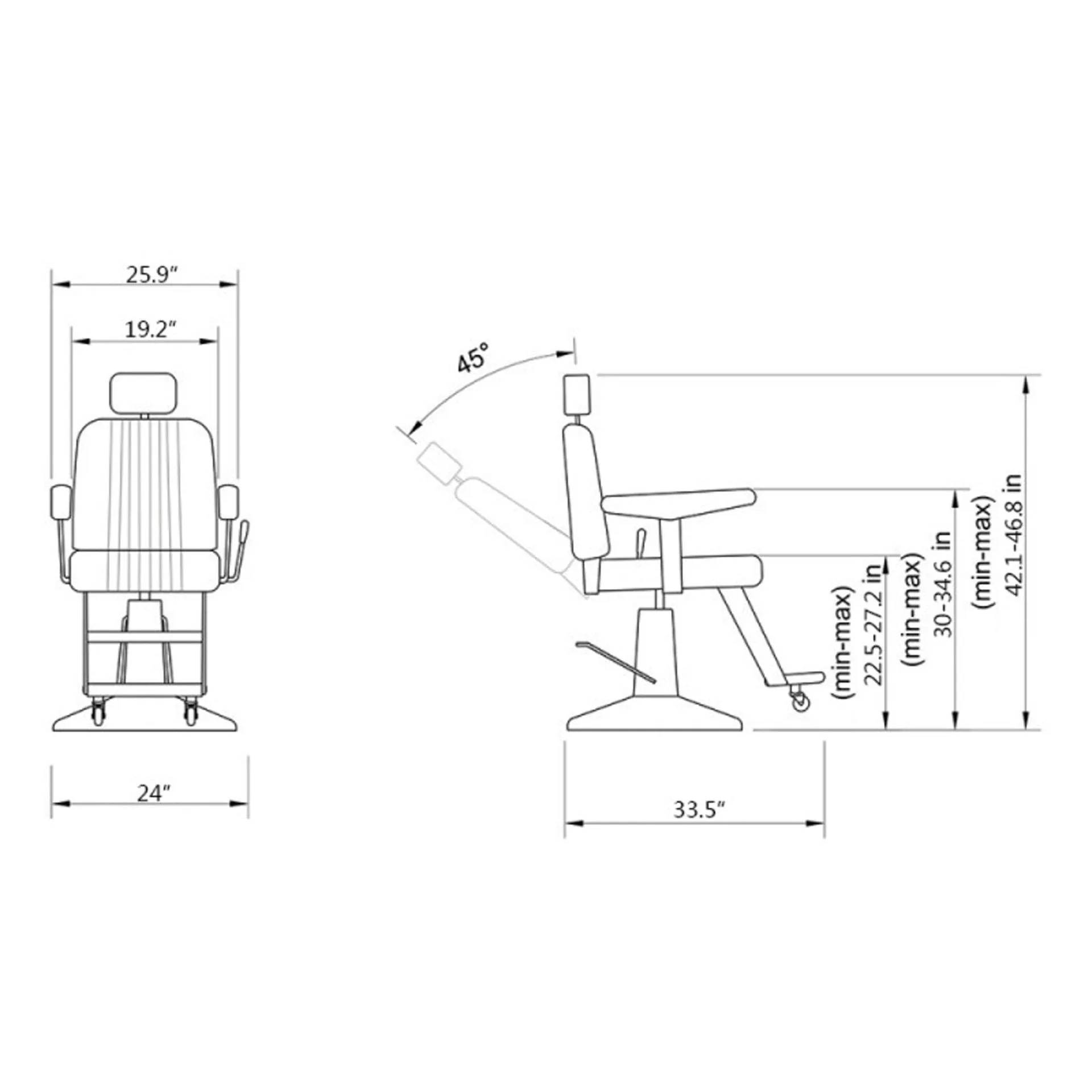 DIR Reclining Chair Executive-2999