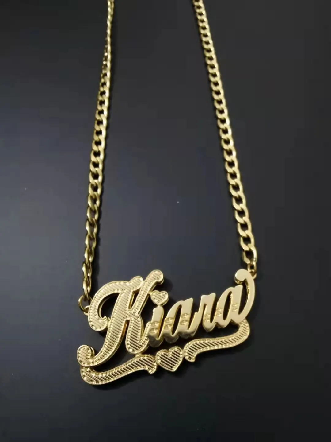 Double Layer Name Necklace