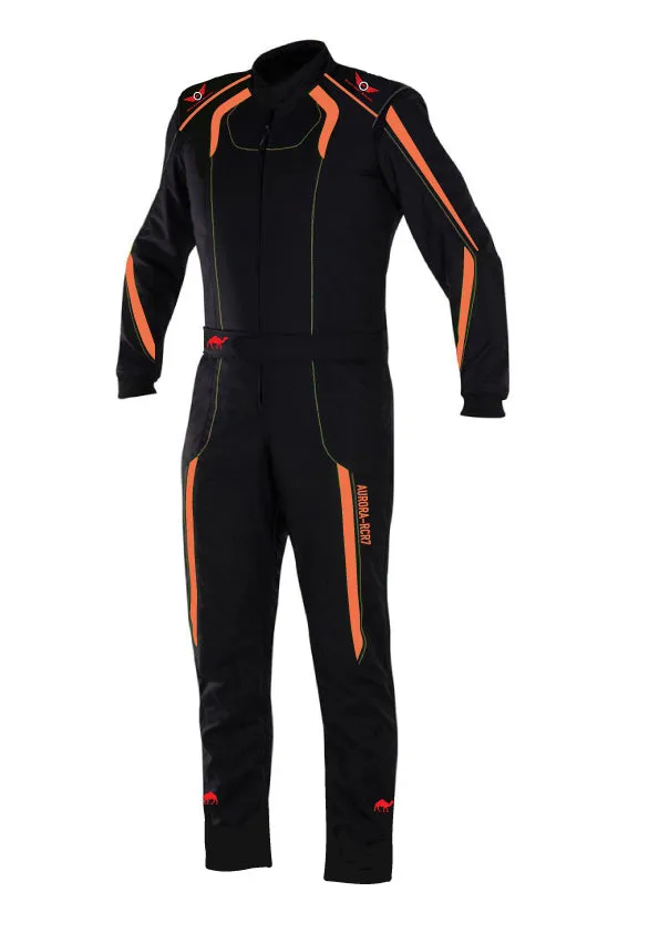 Double Layer SFI 3.2A/5 Rated Suit Orange Aurora 1.0