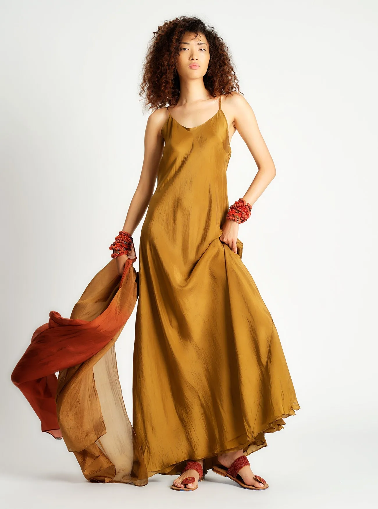 Double Layer Slip Dress