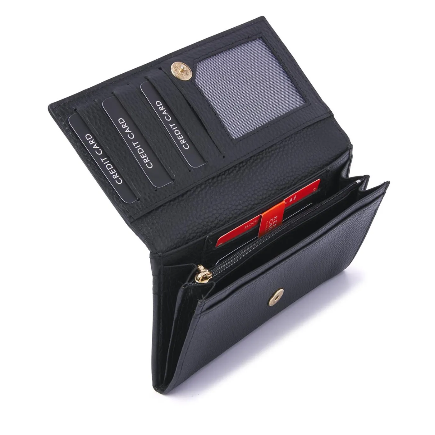dR Amsterdam Purse | Black
