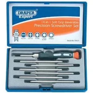 Draper Reversible Precision Screwdriver Set (8 Piece) Dr-78925