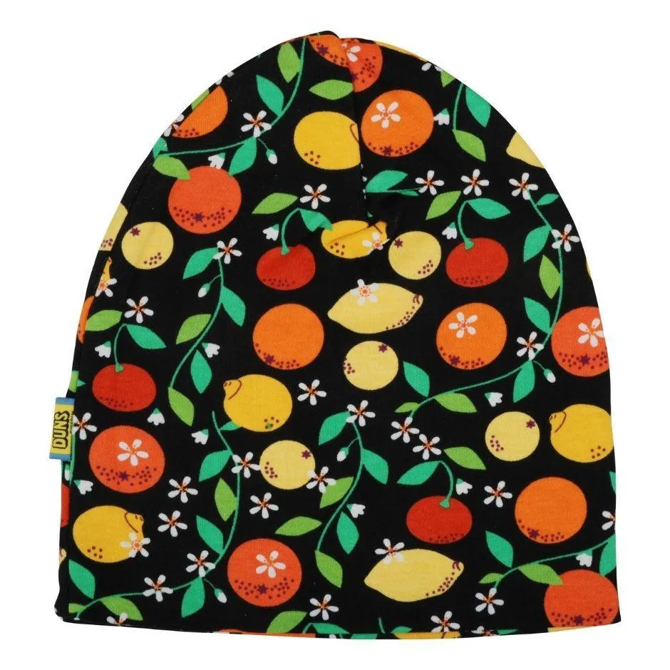 DUNS Citrus - Black - Double Layer Beanie Hat