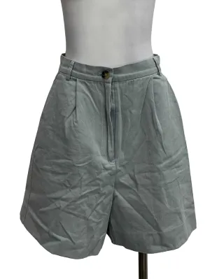 Dusty Blue Buttoned Shorts OSN