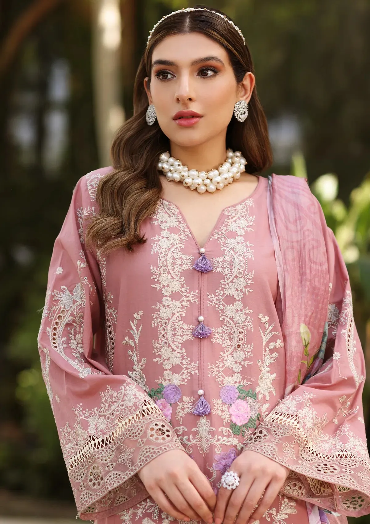ECF-11B GISELLE |  Elaf Premium festive Chikankari collection2023