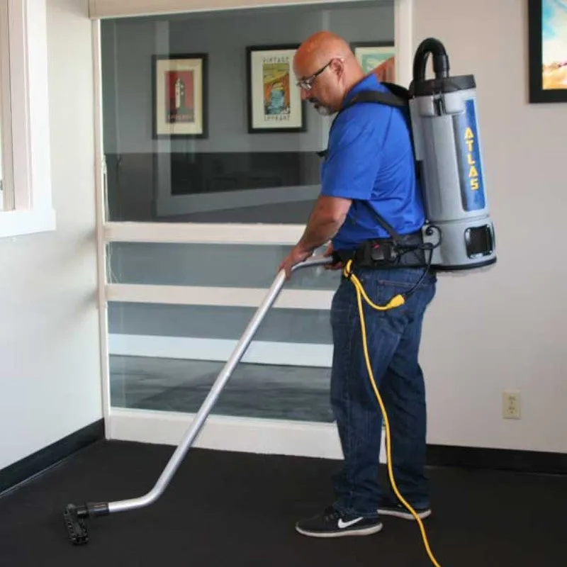 EDIC Atlas 10 Quart Backpack Vacuum With 5 Piece Tool Kit 1000TV