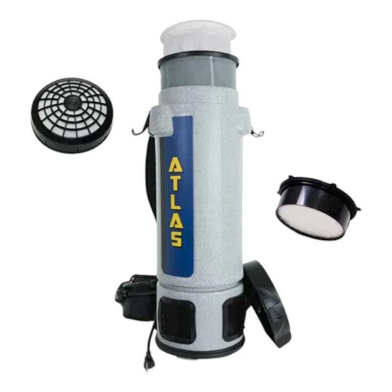 EDIC Atlas 6 Quart Backpack Vacuum With 5 Piece Tool Kit 600TV