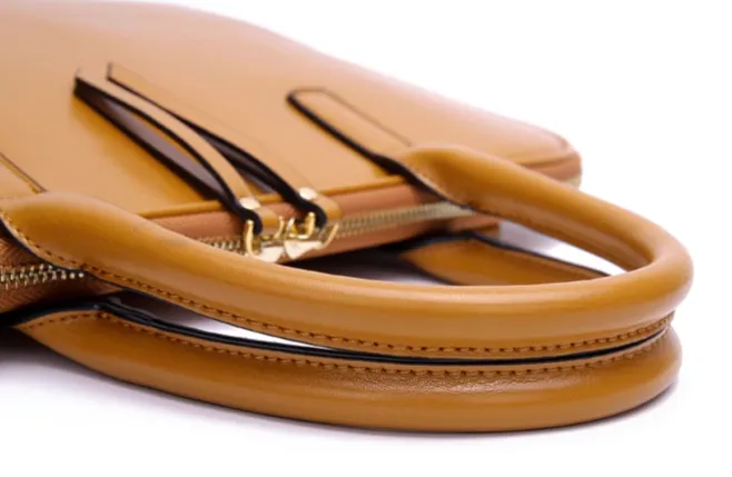 ElegancePro Women's Leather Briefcase - Stylish & Professional Organizer