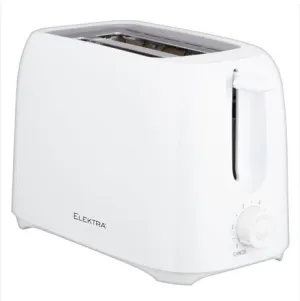 ELEKTRA - BASIC 700W 2 SLICE TOASTER WHITE SEL-ETP03W