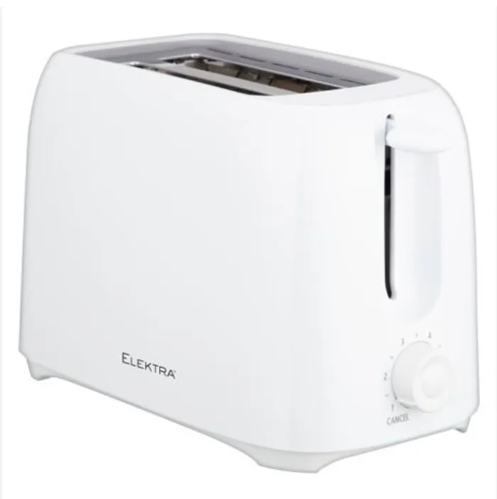 ELEKTRA - BASIC 700W 2 SLICE TOASTER WHITE SEL-ETP03W