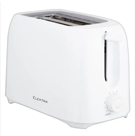 ELEKTRA - BASIC 700W 2 SLICE TOASTER WHITE SEL-ETP03W