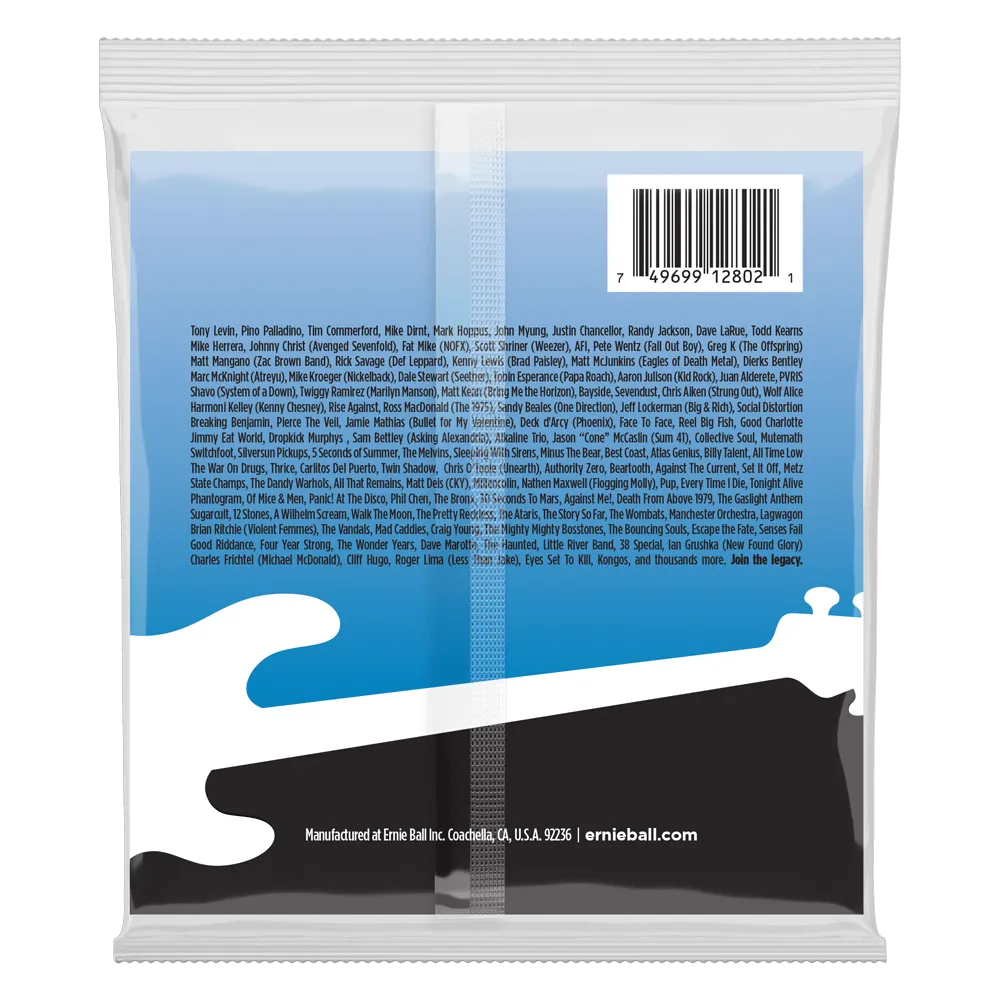 Ernie Ball Flatwound Group I Electric Bass String, 55-110 Gauge