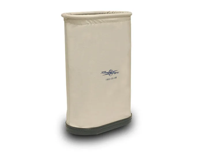 Estex 20" Deep Oval Tool Bucket with Inside Pockets