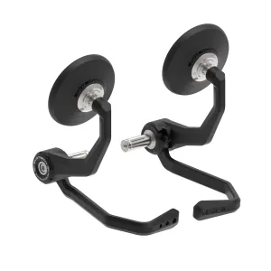 Evotech Bar End Mirrors / Brake and Clutch Protector Kit - Ducati Scrambler 1100 Dark Pro (2021 )