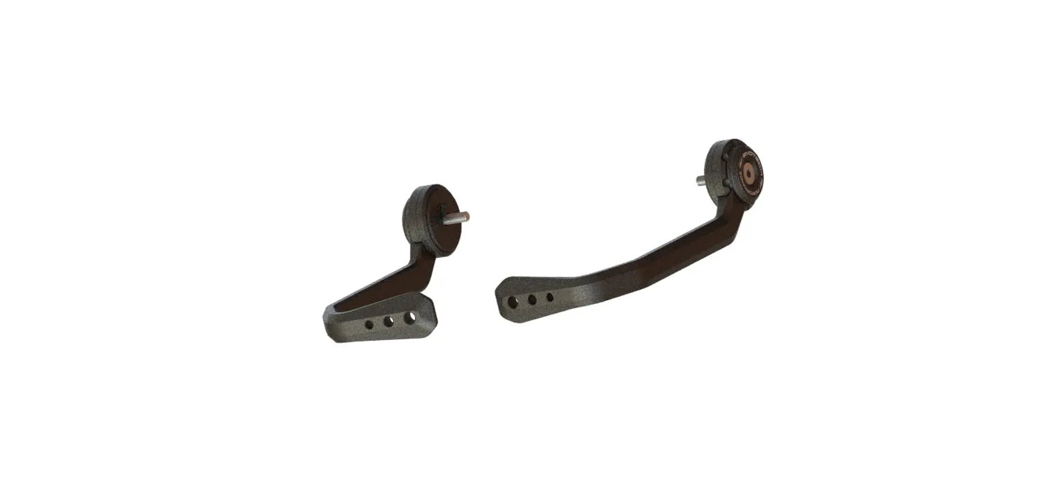 Evotech Triumph Street Triple 765 RS Brake And Clutch Lever Protector Kit (2023 ) (Bar End Mirror Version)