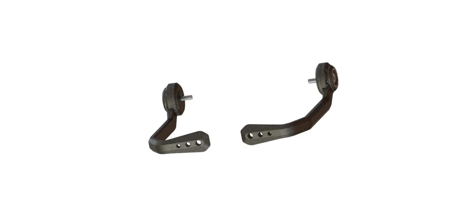 Evotech Triumph Street Triple 765 RS Brake And Clutch Lever Protector Kit (2023 ) (Bar End Mirror Version)