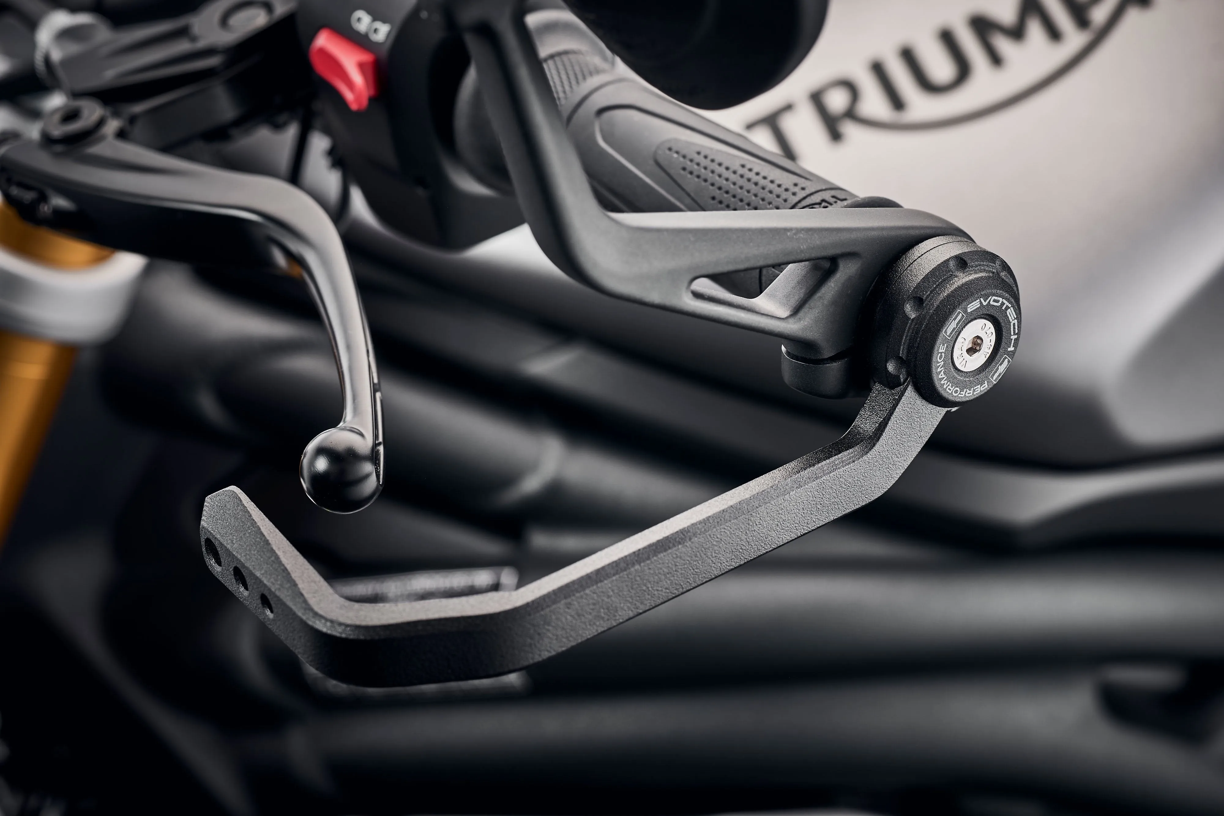 Evotech Triumph Street Triple 765 RS Brake And Clutch Lever Protector Kit (2023 ) (Bar End Mirror Version)