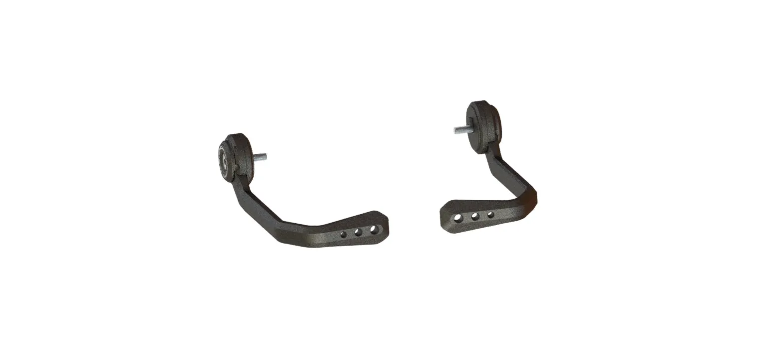 Evotech Triumph Street Triple 765 RS Brake And Clutch Lever Protector Kit (2023 ) (Bar End Mirror Version)