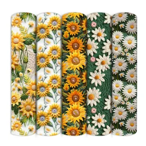 faux embroidery fabric