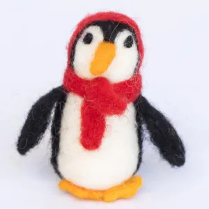 Felt penguin Toys Handcrafted, 5 pcs
