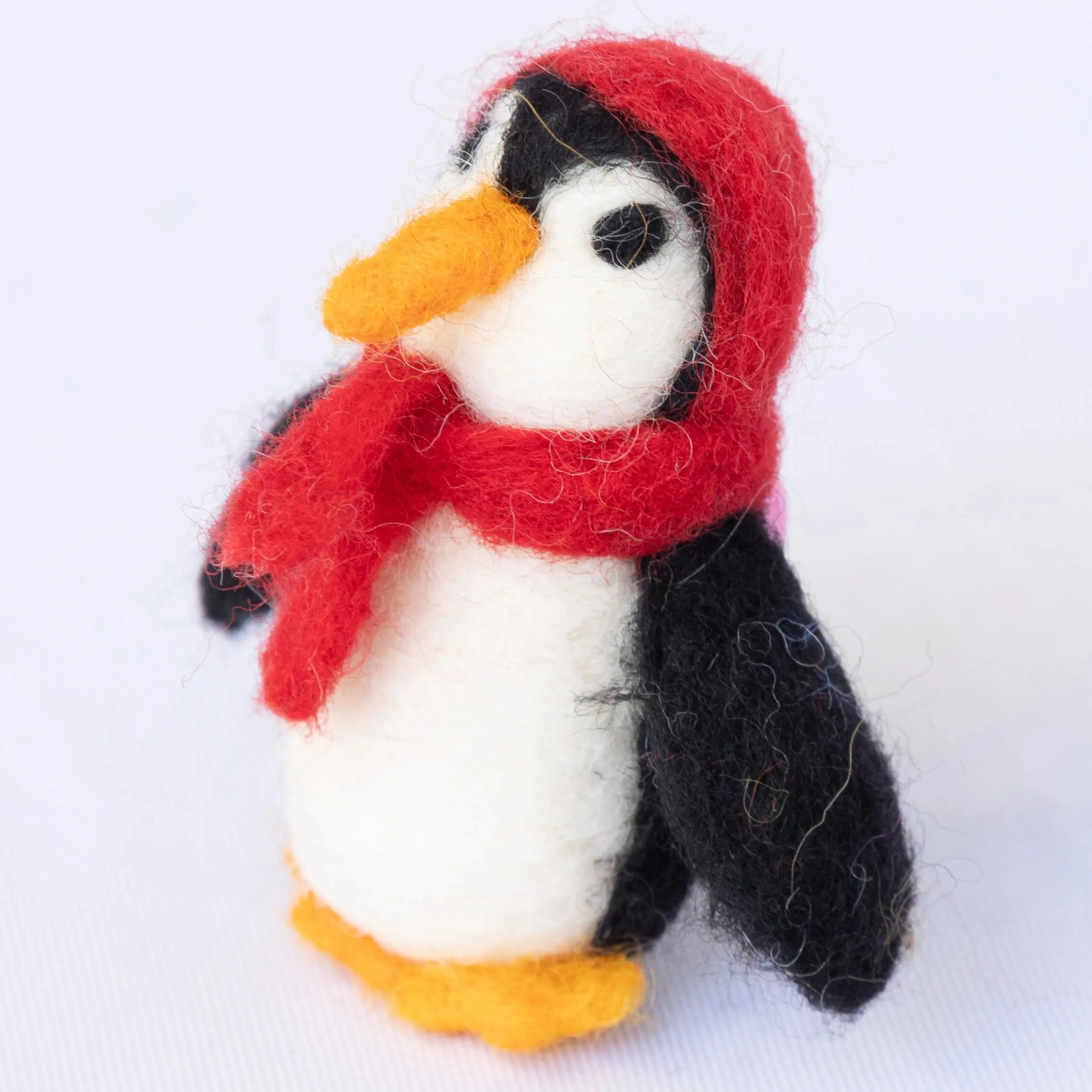 Felt penguin Toys Handcrafted, 5 pcs