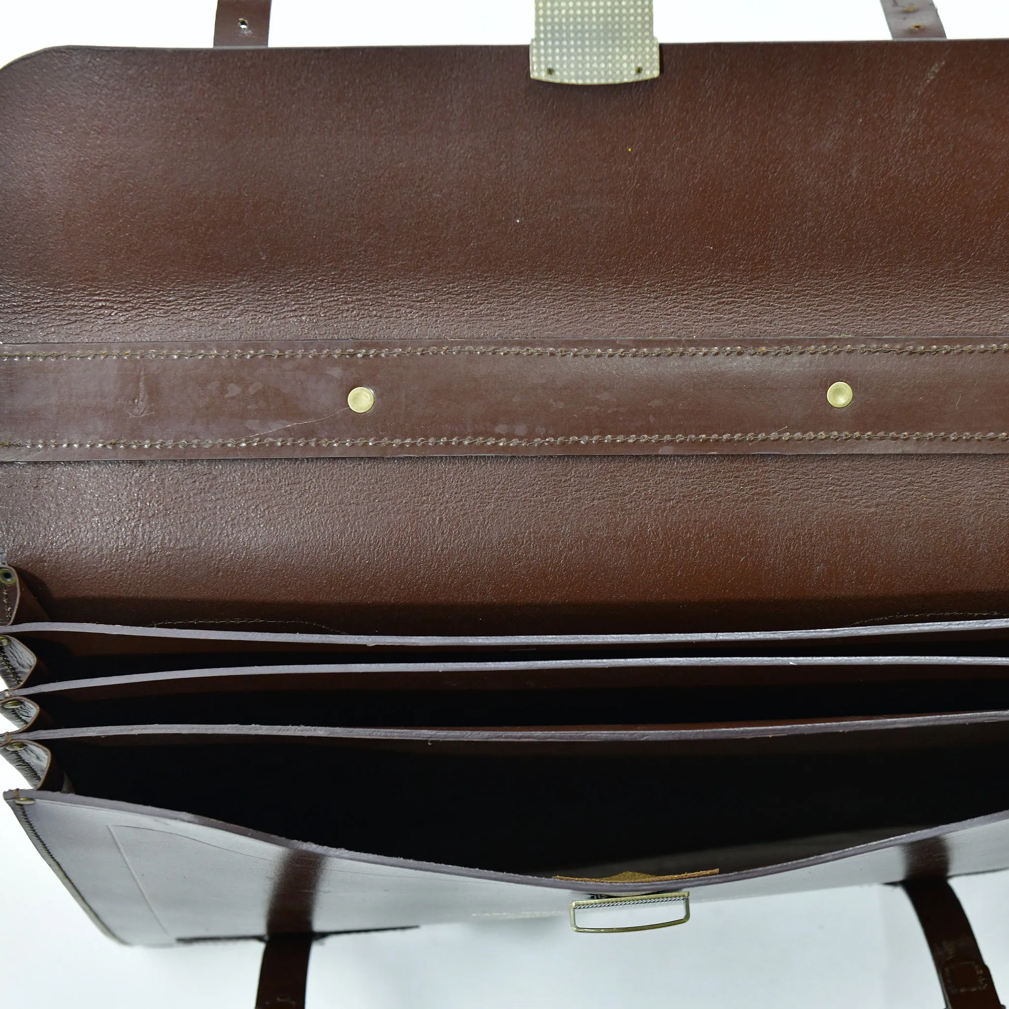 FiveStar Leather Repro WWII Type A-4 Navigator's Dead Reckoning Briefcase Bag