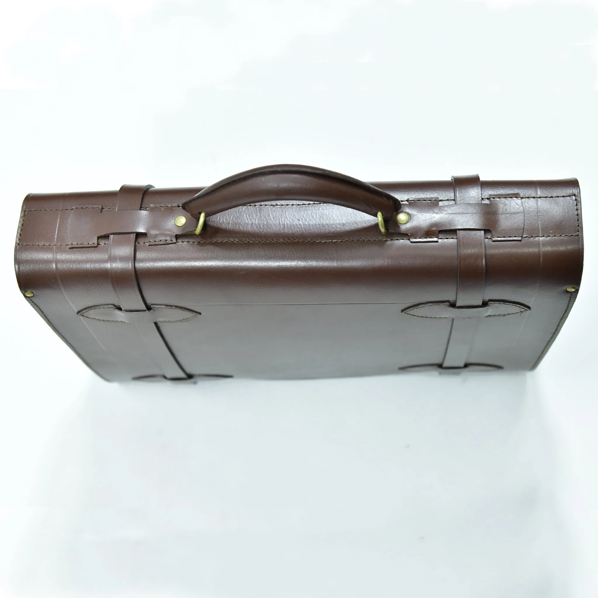 FiveStar Leather Repro WWII Type A-4 Navigator's Dead Reckoning Briefcase Bag