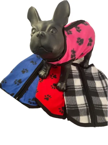 Fleece for Dogs - Step in and Zip up