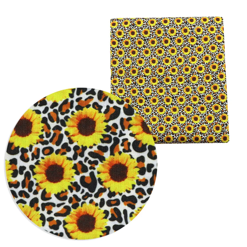 Flower Theme Printed Fabric