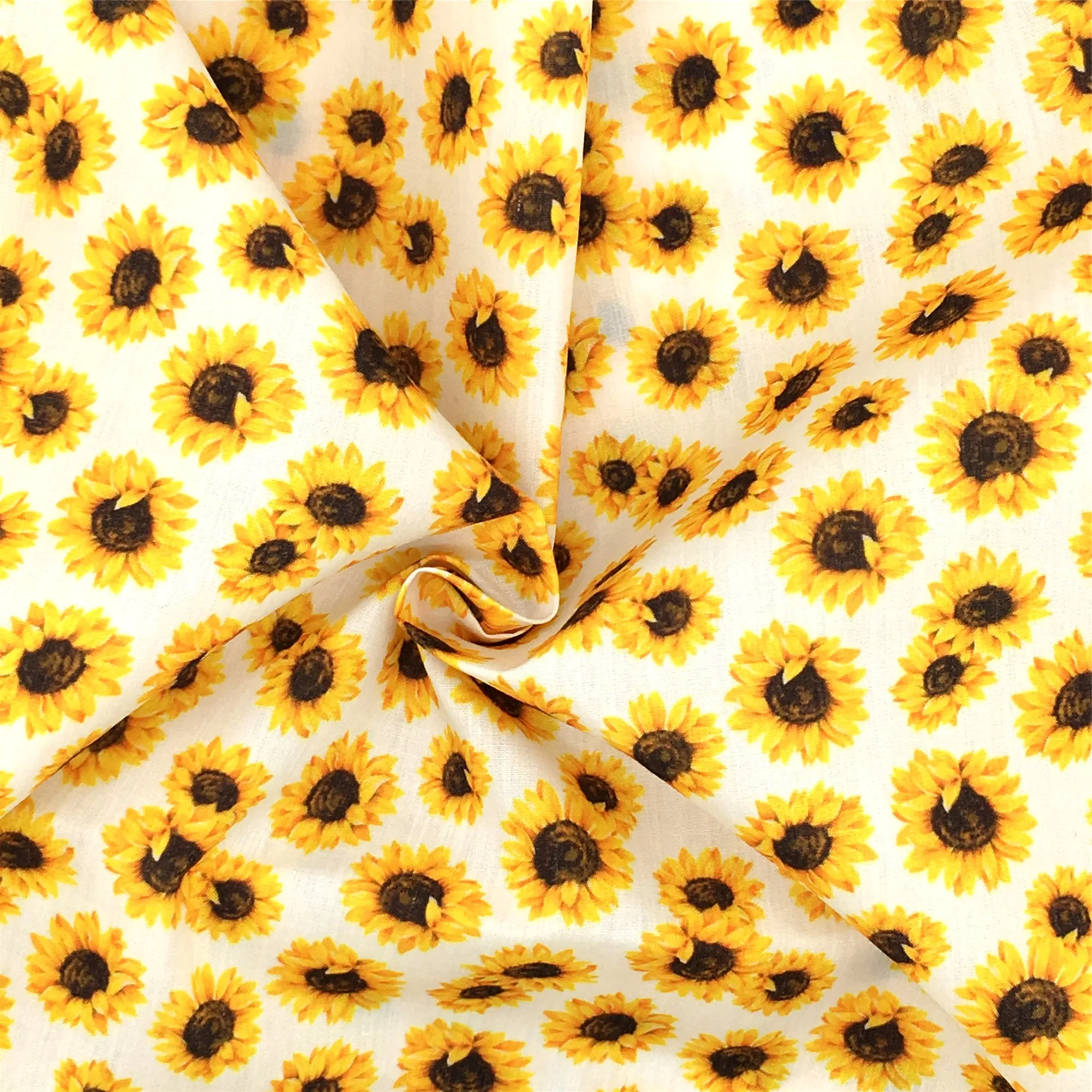 Flower Theme Printed Fabric